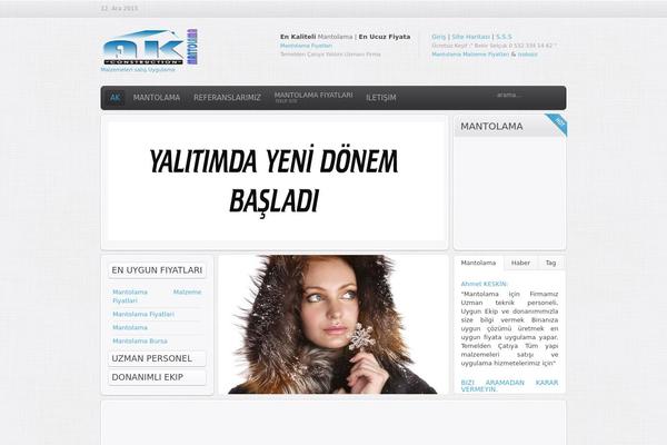 Cloud theme site design template sample