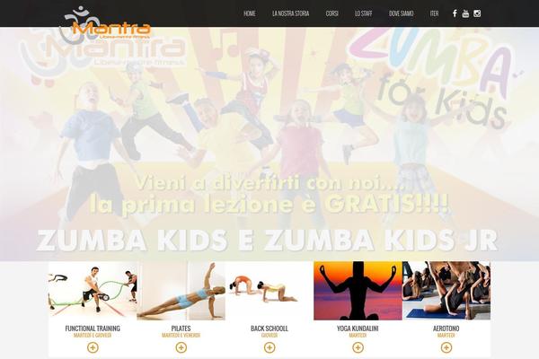 Fitcoach theme site design template sample