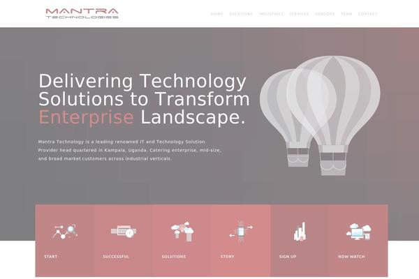 Site using A-team-showcase plugin