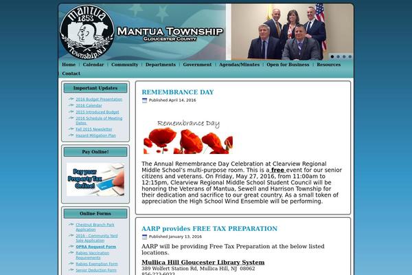 Mastertheme theme site design template sample
