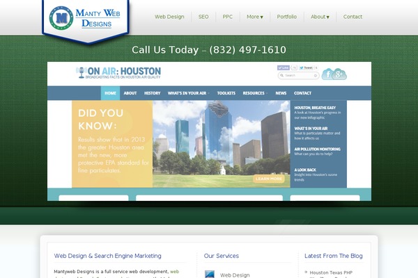 Avante theme site design template sample
