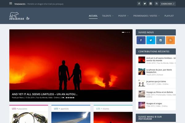 Site using Polaroid Gallery plugin