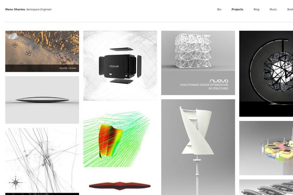 Grid-a-licious theme site design template sample