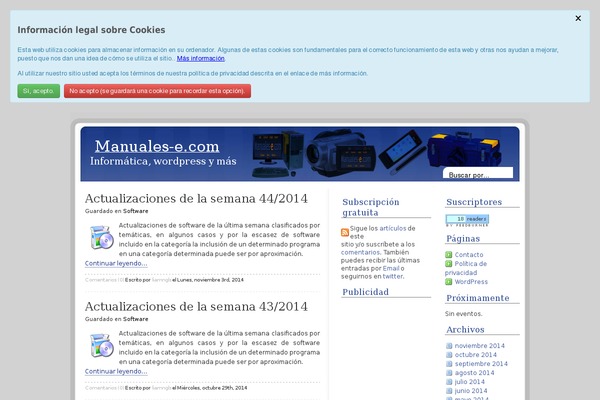 Site using Cookillian plugin
