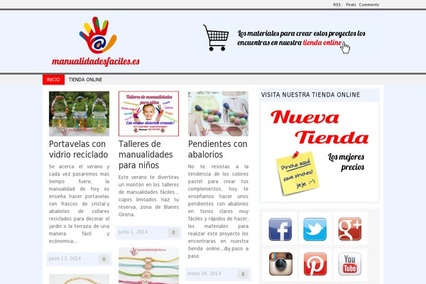 Anissa theme site design template sample