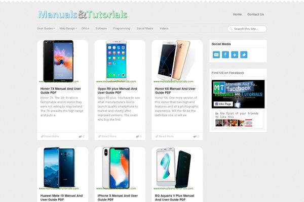 Urban theme site design template sample