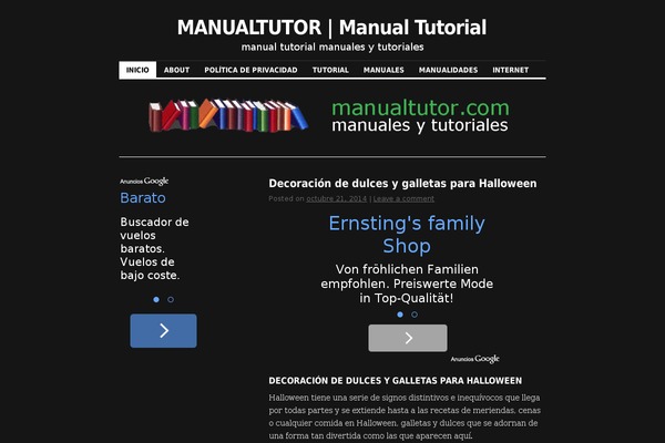 Coraline theme site design template sample