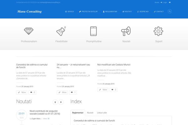Grecko theme site design template sample