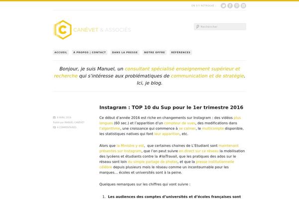 manuelcanevet.fr site used Nilmini