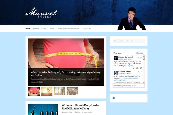 WPTuts theme site design template sample