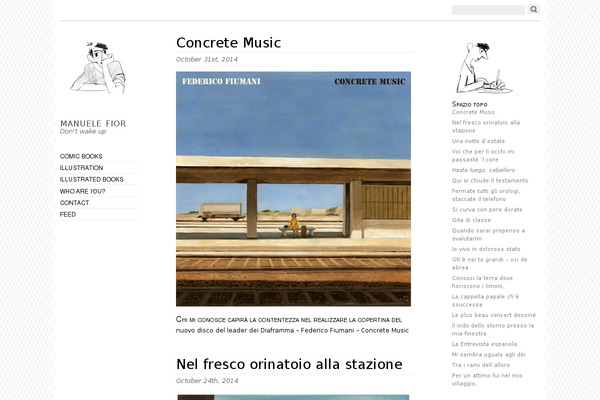 Oulipo theme site design template sample