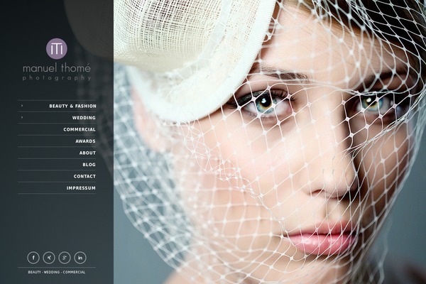 PhotoReactive theme site design template sample