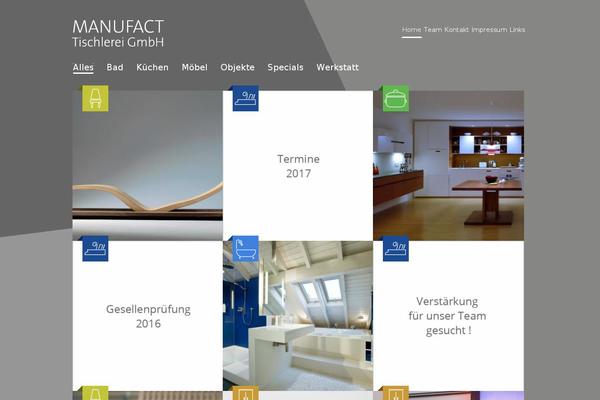 Virtue-child theme site design template sample