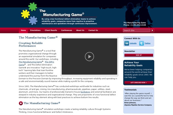 Site using WEN's Social Links plugin