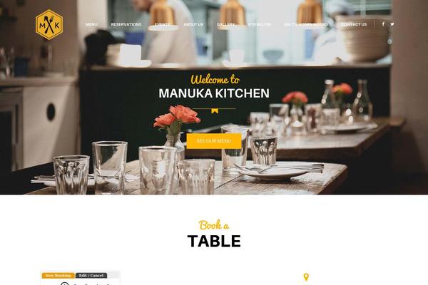 Resca theme site design template sample