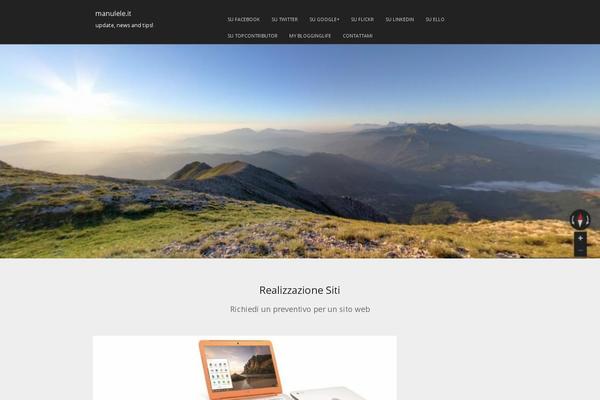 Adamos theme site design template sample