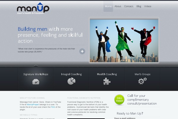 C3 theme site design template sample