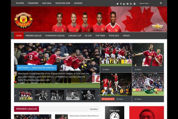 NewsZone theme site design template sample