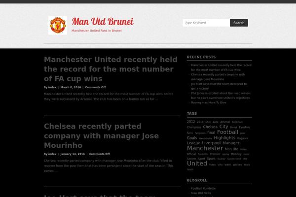 Simple Catch theme site design template sample