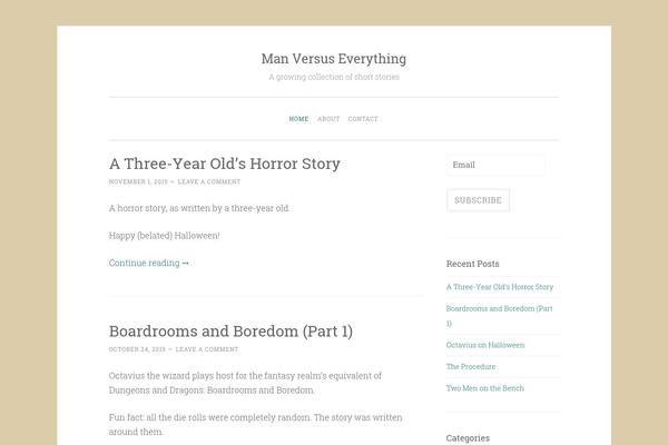Penscratch theme site design template sample
