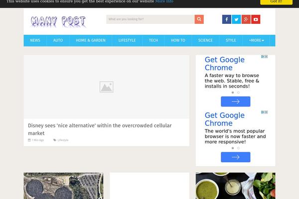 Site using Contact Form plugin