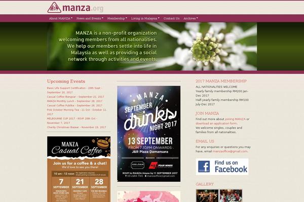 Magazine theme site design template sample
