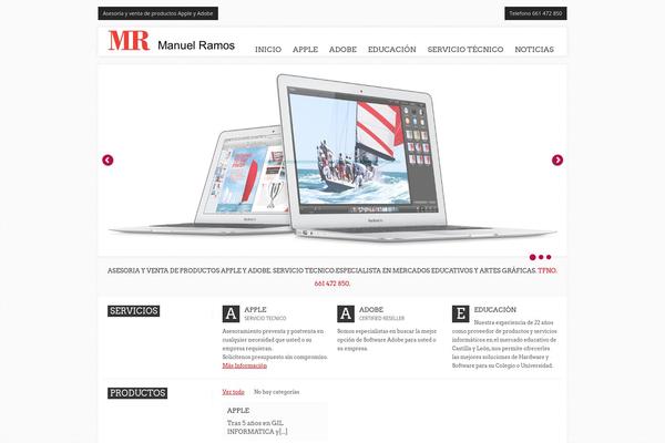 Site using Unoslider plugin