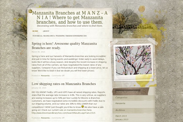 Autumn theme site design template sample