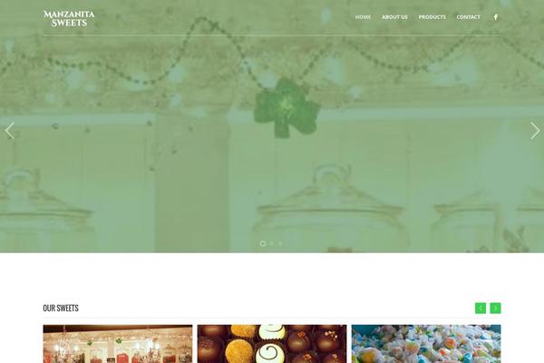 Porcelain theme site design template sample