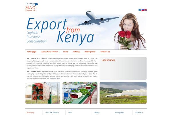 maoflowers.com site used Maoflowers-2011
