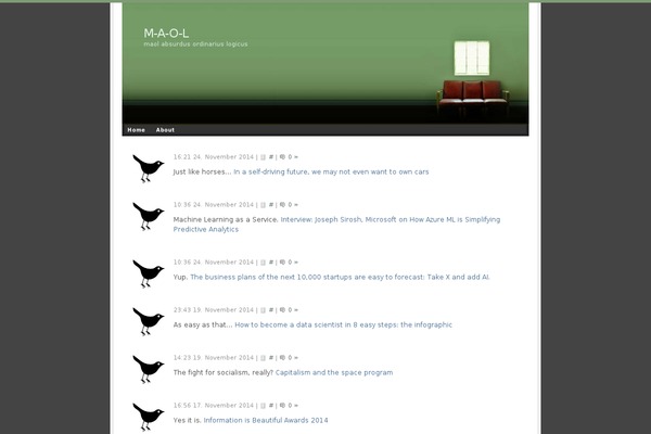 Ambiru theme site design template sample