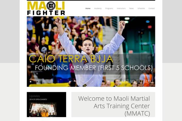 The Agency theme site design template sample