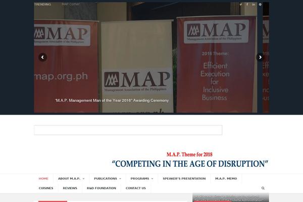 Map theme site design template sample