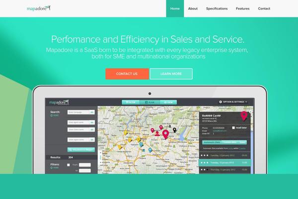 Landlr theme site design template sample
