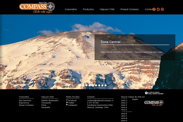 Compass theme site design template sample