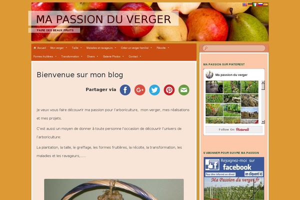 Bouquet theme site design template sample