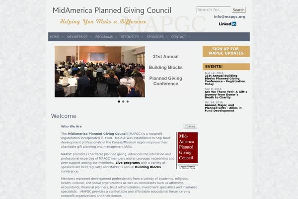 Site using Events Made Easy plugin