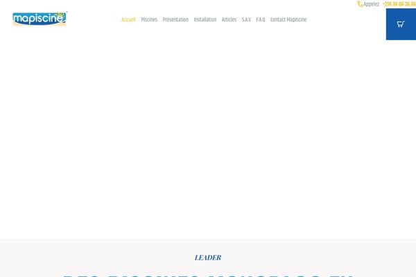 Playa theme site design template sample