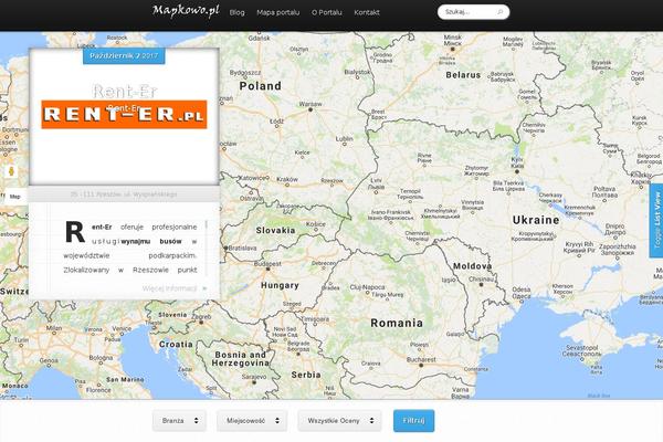 Explorable theme site design template sample