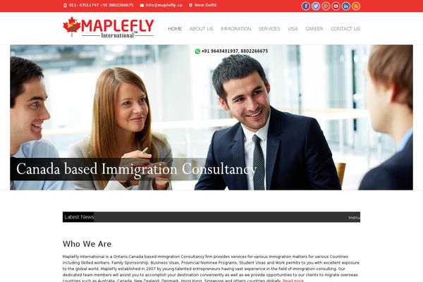 Site using Testimonial Slider plugin