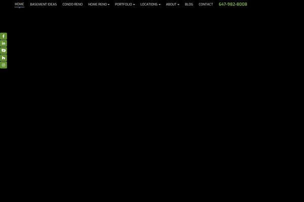 Quark theme site design template sample