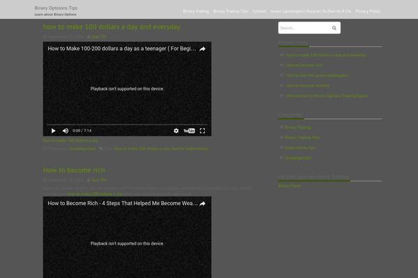 fGreen theme site design template sample