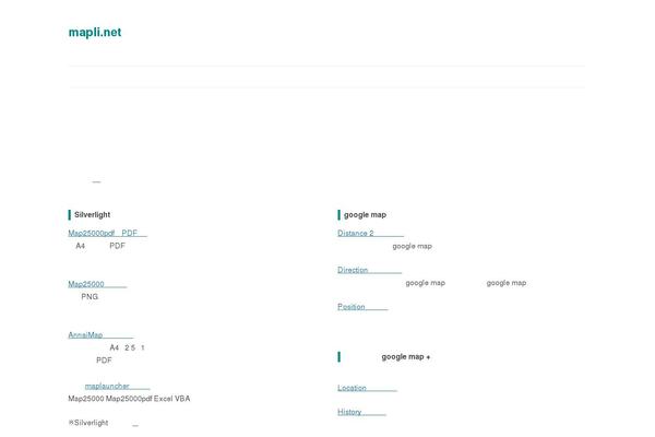 mapli.net site used Gamma_12