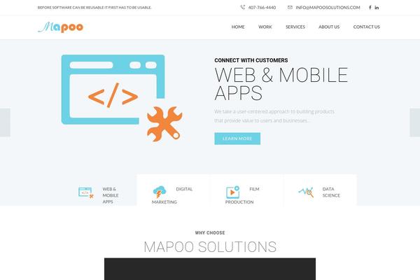 Hostingpress theme site design template sample