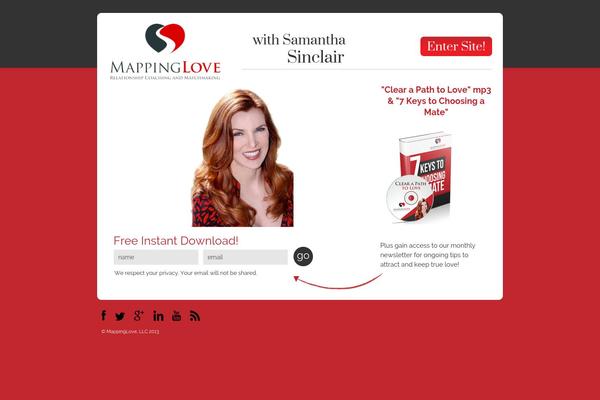 mappinglove.com site used Wp-goodness