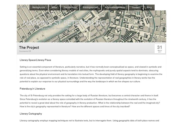 Clear Style theme site design template sample