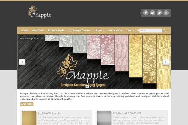 Site using CuteSlider plugin