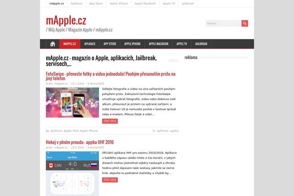 MineZine theme site design template sample