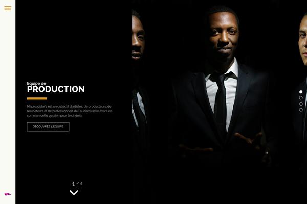 TORANJ theme site design template sample