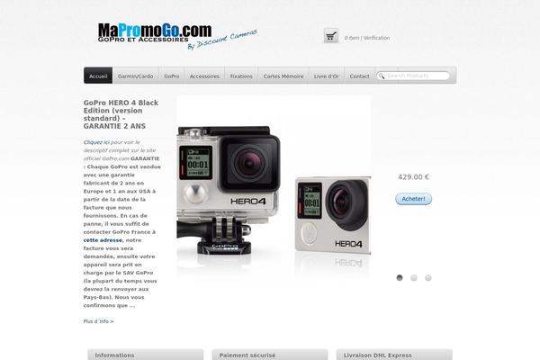 Mio theme site design template sample